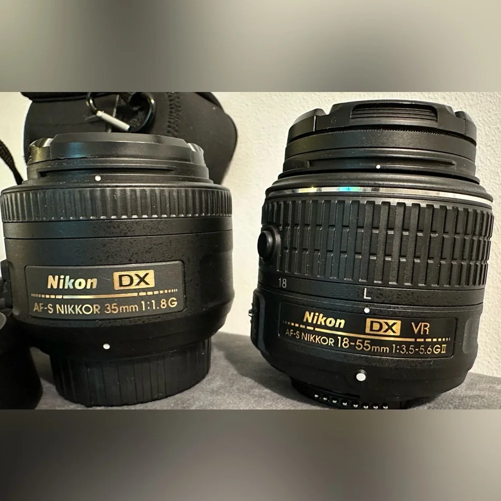 Nikon d5500 barely